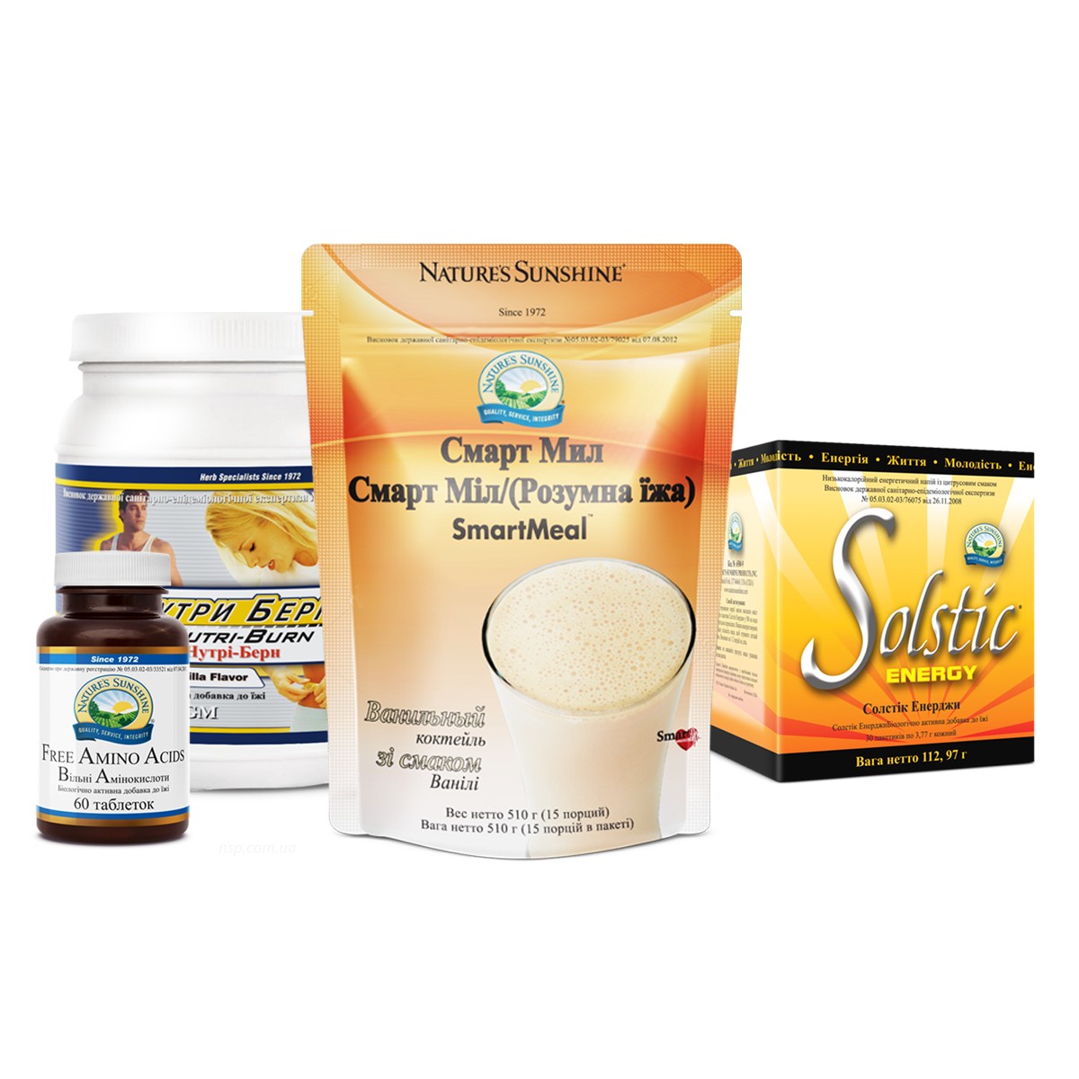 Программа "Фитнес I" - Фитнес I - БАД Nature's Sunshine Products (NSP)